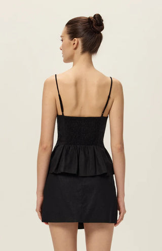 Elodie Ellery Top - Black