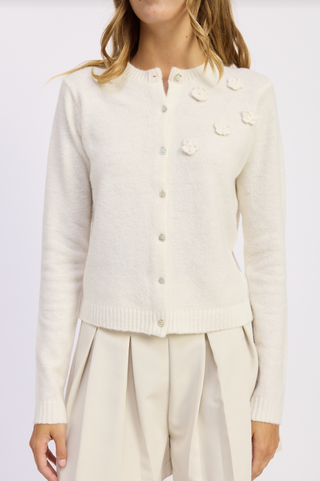 En Saison - Brittany Cardigan - Ivory