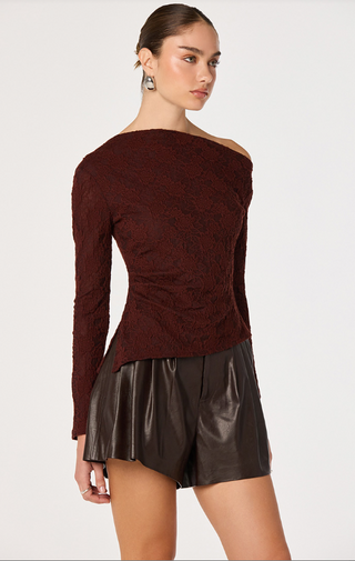 Astr Miah Top - Rust