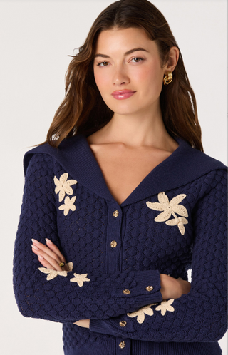 Astr Analissa Cardigan - Navy