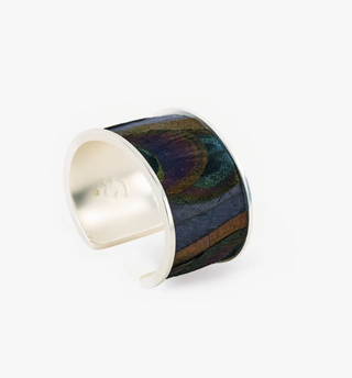 Brackish Wide Cuff - Silver Lillian