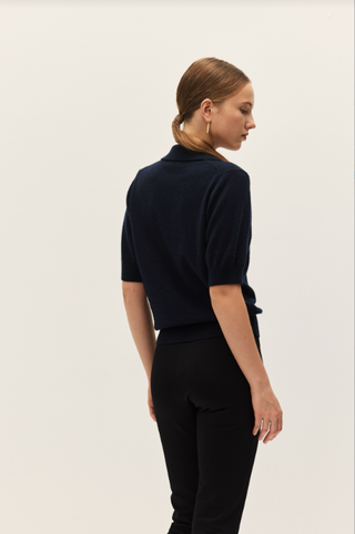 Elodie Idalia Top - Navy