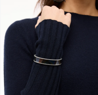 Brackish Thin Cuff Silver Lillian