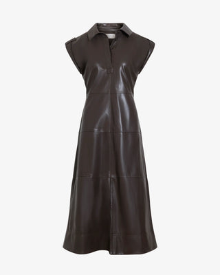 Tanya Taylor Shivi Dress - Dark Fig