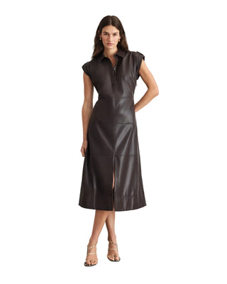 Tanya Taylor Shivi Dress - Dark Fig