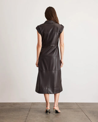 Tanya Taylor Shivi Dress - Dark Fig