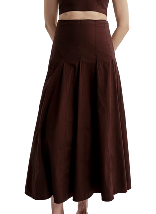 A.L.C. Tali Skirt - Ganache