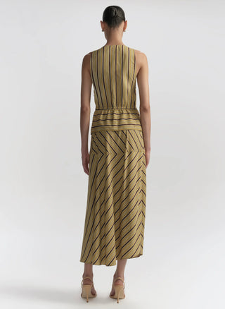 Elle Top - Curry/Ganache