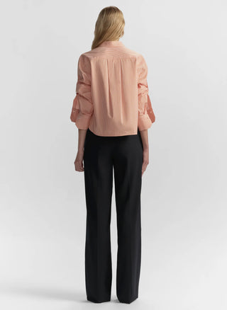 Maude Top - Persimmon/White