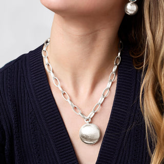Solara Necklace - Silver