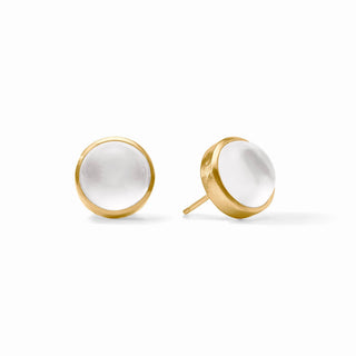 Solara Stone Stud - Iridescent Clear Crystal