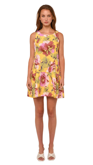 Love The Label - Jasmyn Mini Dress - Liberty Print