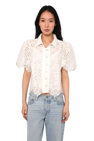 Love The Label - Abigail Top - Bright White