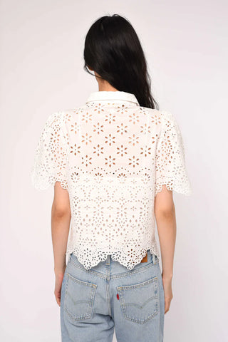 Love The Label - Abigail Top - Bright White