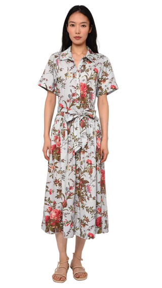 Love The Label Drew Midi Dress - Battersea Floral