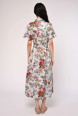 Love The Label Drew Midi Dress - Battersea Floral