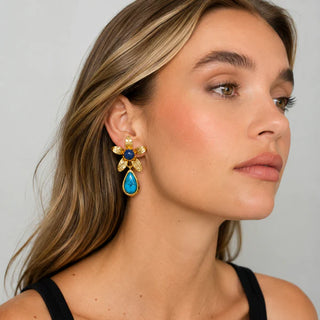 Mignonne Gavigan Stella Earrings - Blue Multi