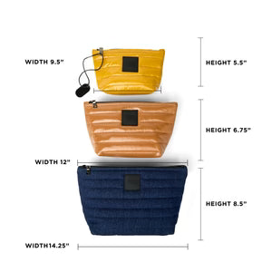 Travel Trio - Denim Nude