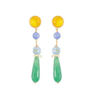 Mignonne Gavigan Adriana Earrings - Blues