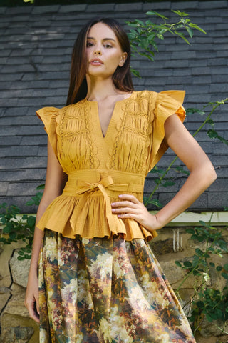 Love the Label Madelyn Top - Tinsel