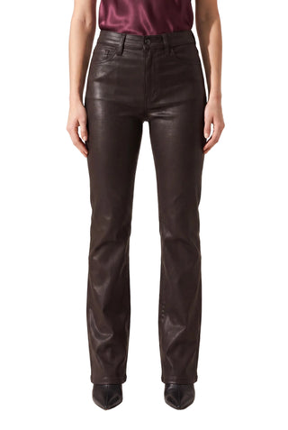 Pistola Evie High Rise Slim Boot - Coated Mocha