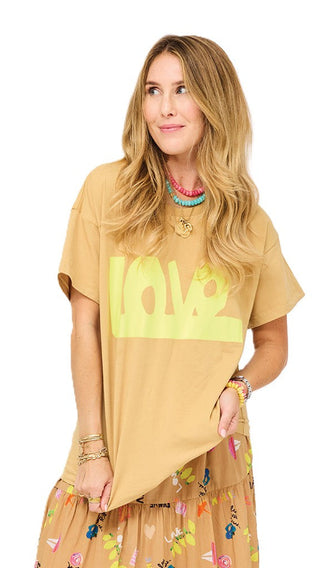 Kerri Rosenthal Tommy Love Lines Tee - Lark Cactus