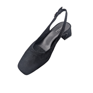 Darsy Heel - Black Suede