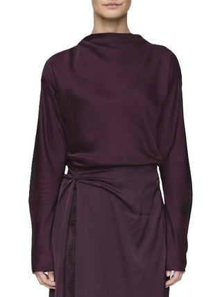 Georgia Top - Deep Plum