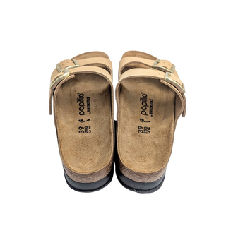 Birkenstock Arizona Platform Nubuck - Sandcastle