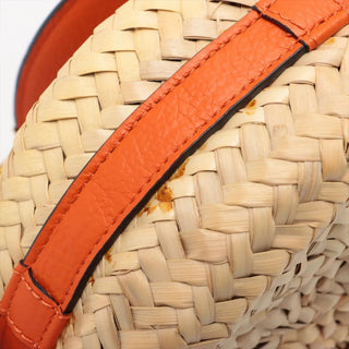 Chloe Orange Marcy Basket Small Crossbody