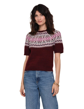 Ellery Sweater - Merlot
