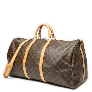 Louis Vuitton Monogram Keepall 60 Bandouliere