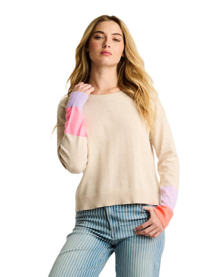 Block Party Sweater - Almond