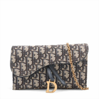 Dior Oblique Chain Wallet