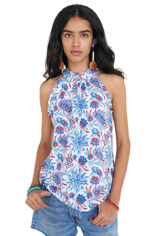 Banjanan Amy Top - Azure