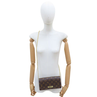 Louis Vuitton Lily Wallet on a Chain - Monogram