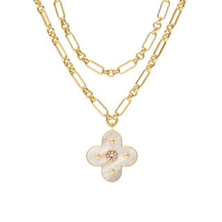 Colette Statement Necklace - Champagne