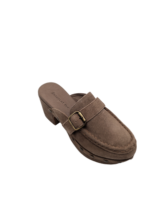Genni Heel - Toffee Suede