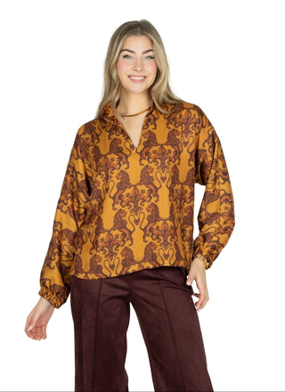 Emily McCarthy Long Sleeve Poppy Top - Leone