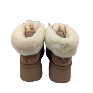 W Esmee Lace Up - Chestnut