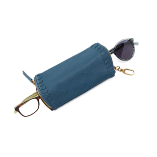 Spark Eyeglass Case - Peacock Feather