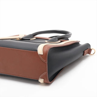 Celine Tri Color Luggage Nano Shopper