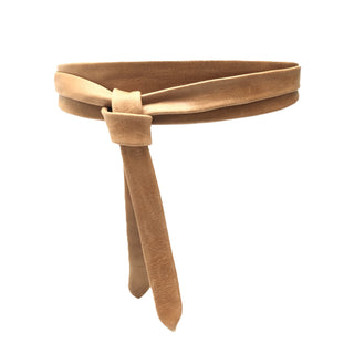 Midi Wrap Belt - Tan