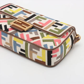 Fendi Medium Embroidered Baguette