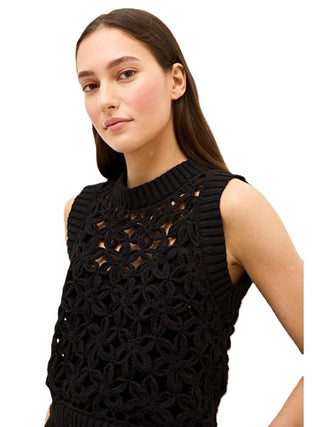 Thea Shell Top - Black