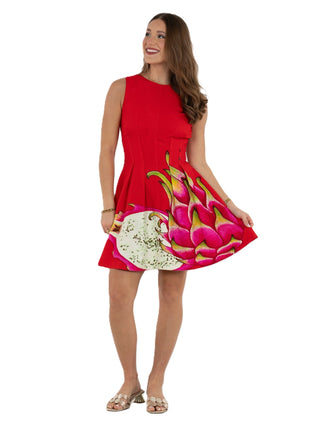 Emily McCarthy Vivi Dress - Dragon Fruit