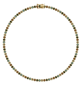 Aurelia Necklace - Brown Multi