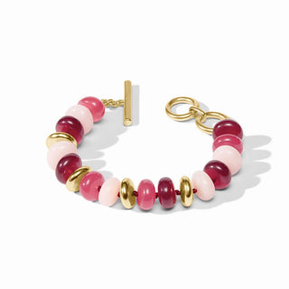 Julie Vos Amalfi Statement Bracelet - Watermelon Multi