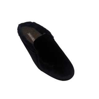 Maya Slipper - Black Velvet