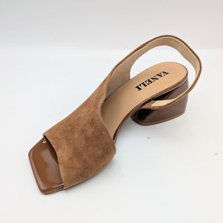 Molke Heel - Cuoio Suede